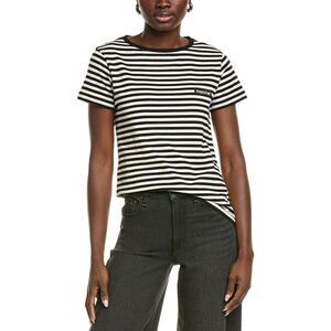 Moncler Womens  T-Shirt, Black